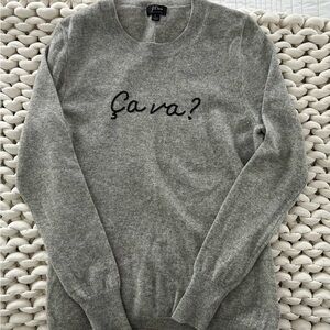 J. Crew cashmere sweater